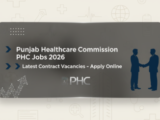 Punjab Healthcare Commission PHC Jobs 2026