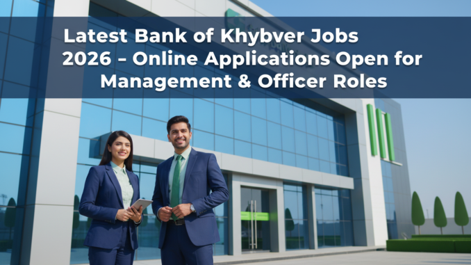 bank of khyber jobs online apply