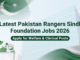 Rangers Foundation Karachi Jobs 2026