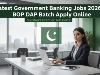 Bank of Punjab Jobs 2026