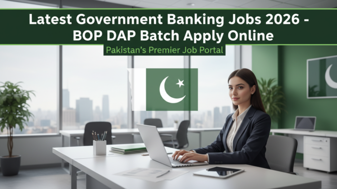 Bank of Punjab Jobs 2026