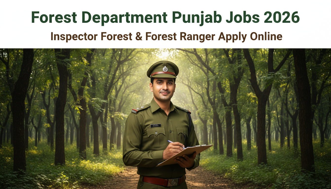 Forest Department Punjab Jobs 2026