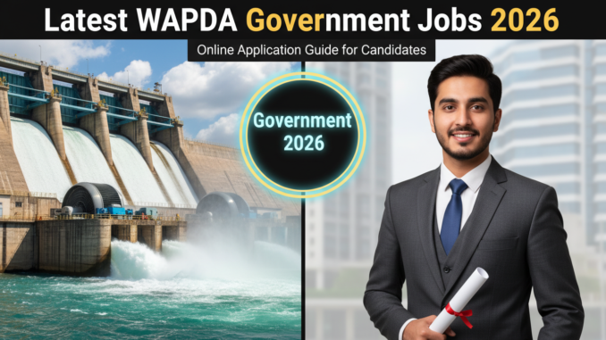 Latest WAPDA Government Jobs 2026