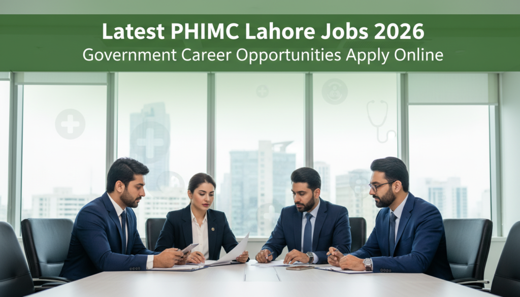 Latest PHIMC Lahore Jobs 2026