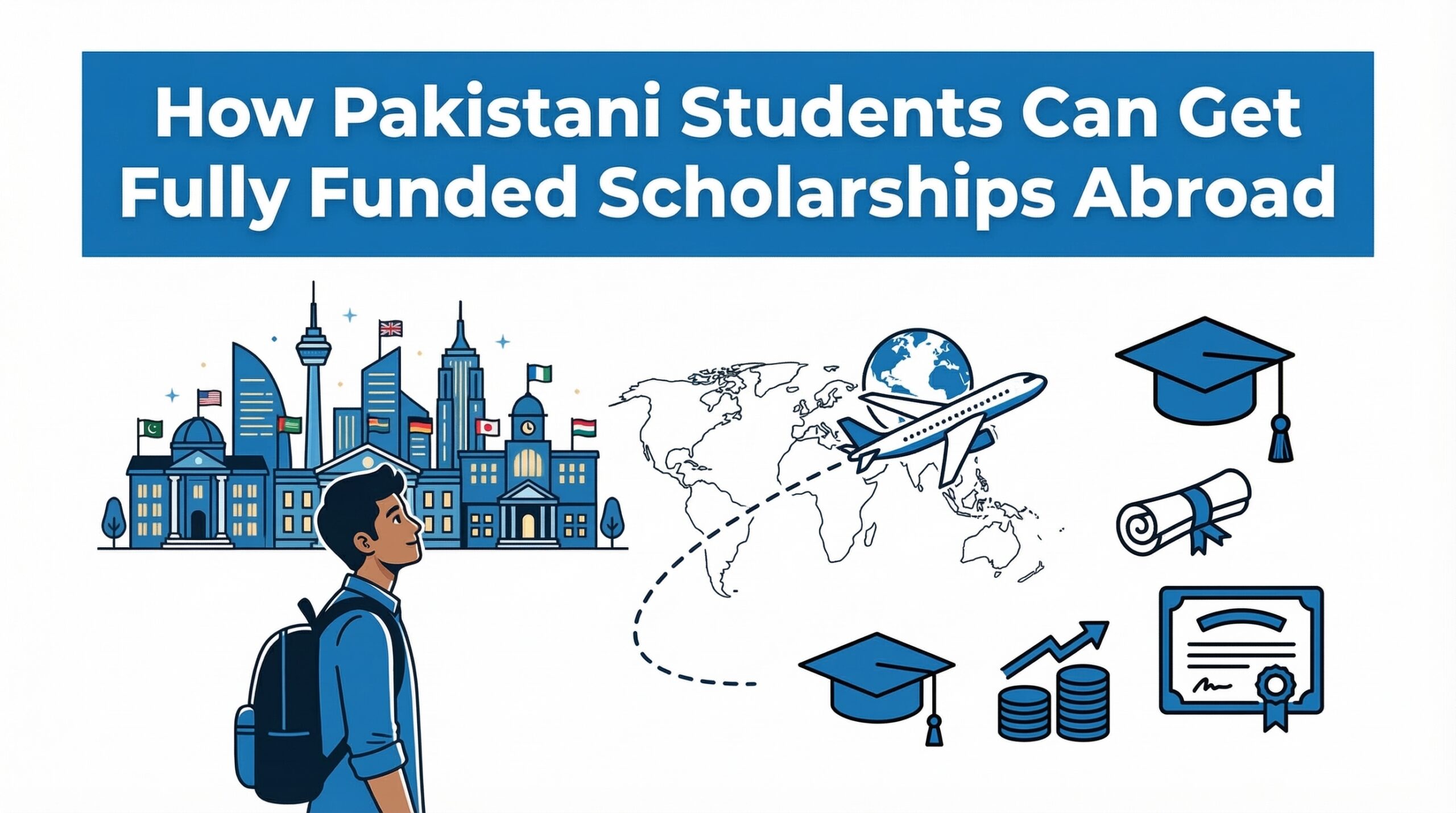 How Pakistani Students Can Get Fully Funded Scholarships Abroad