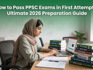 PPSC Exams in First Attempt