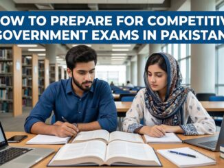 How to Prepare for Competitive Government Exams in Pakistan