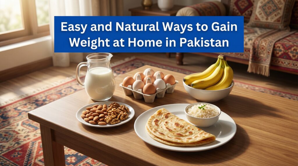 Easy and Natural Ways to Gain Weight at Home in Pakistan