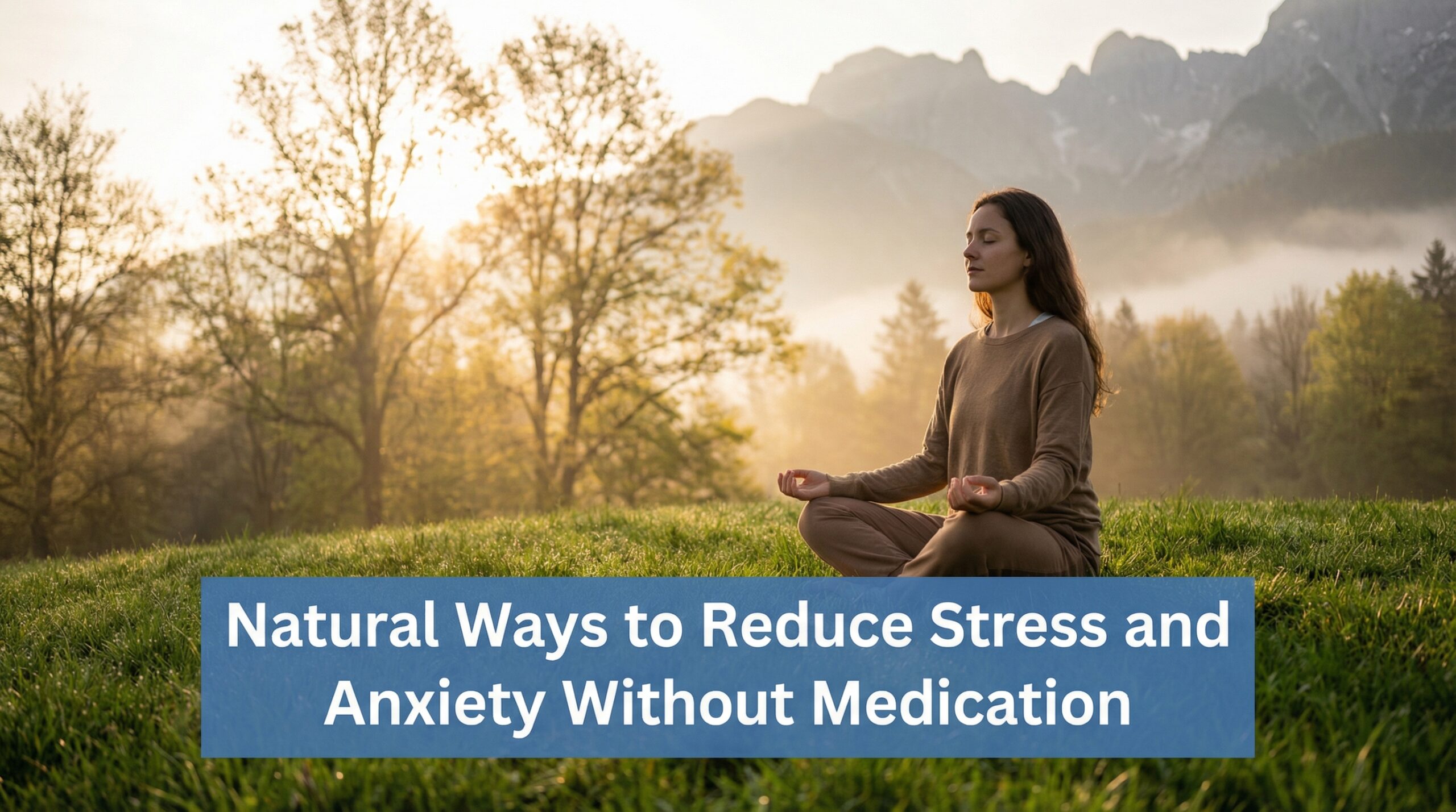 Natural Ways to Reduce Stress and Anxiety Without Medication