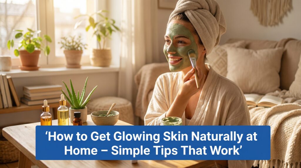 How to Get Glowing Skin Naturally at Home