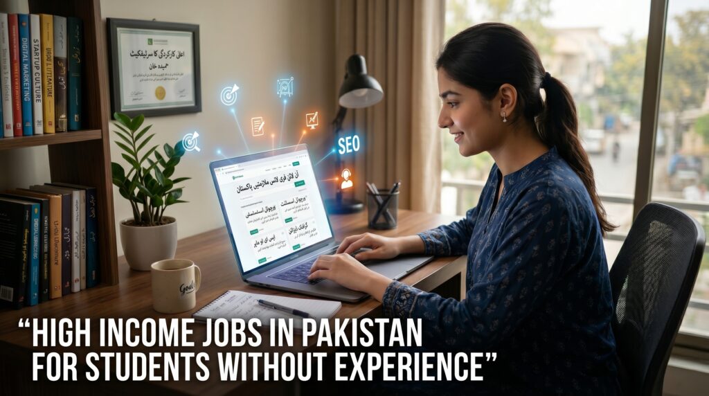 High Income Jobs in Pakistan for Students Without Experience