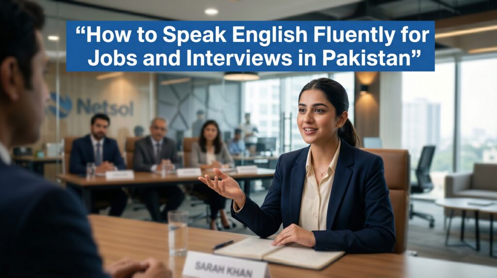 How to Speak English Fluently for Jobs and Interviews in Pakistan - Career Jobs Hub